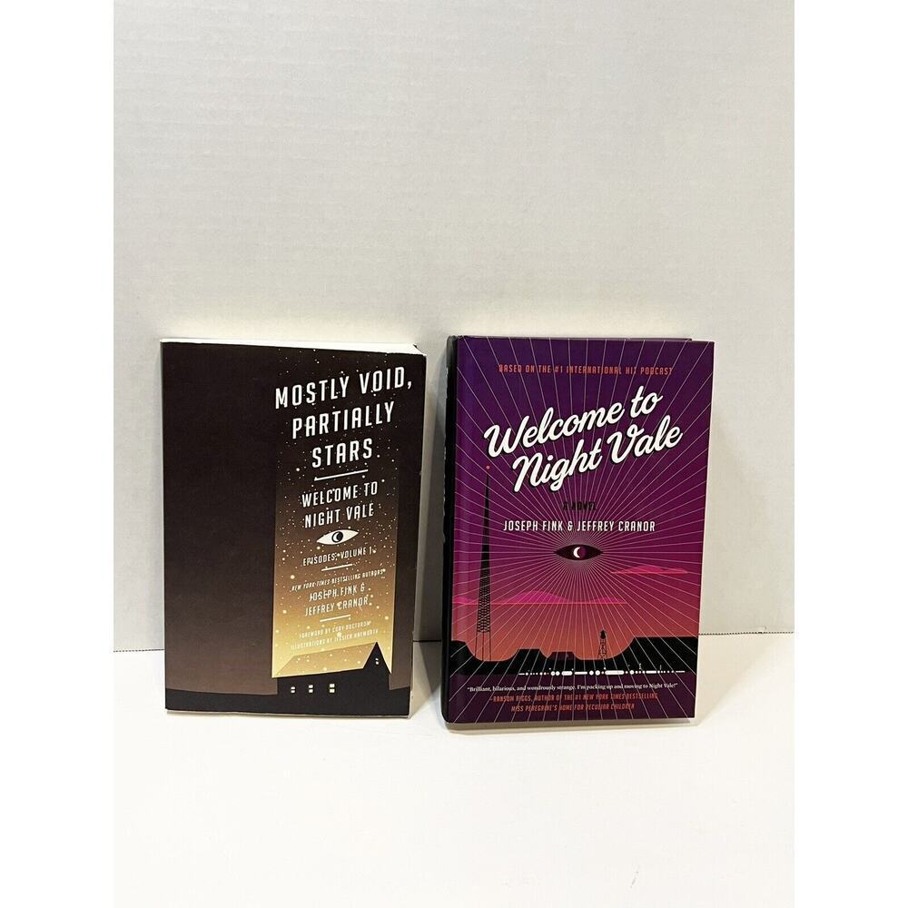 Mostly Void, Partially Stars:‎ Welcome to Night Vale Lot Of 2 Books